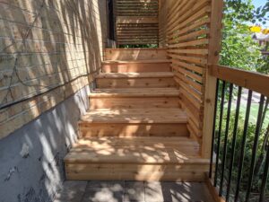 Cedar Side House Stair Case