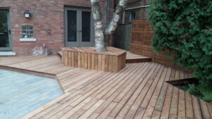 Angular PT Deck with Tree