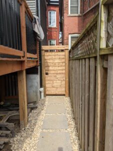 Backyard & Gate Project