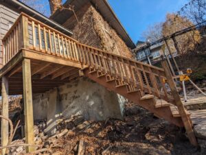 second story walkout